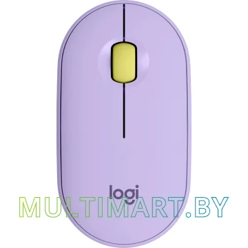 Мышь Logitech M350 Pebble (фиолетовый)